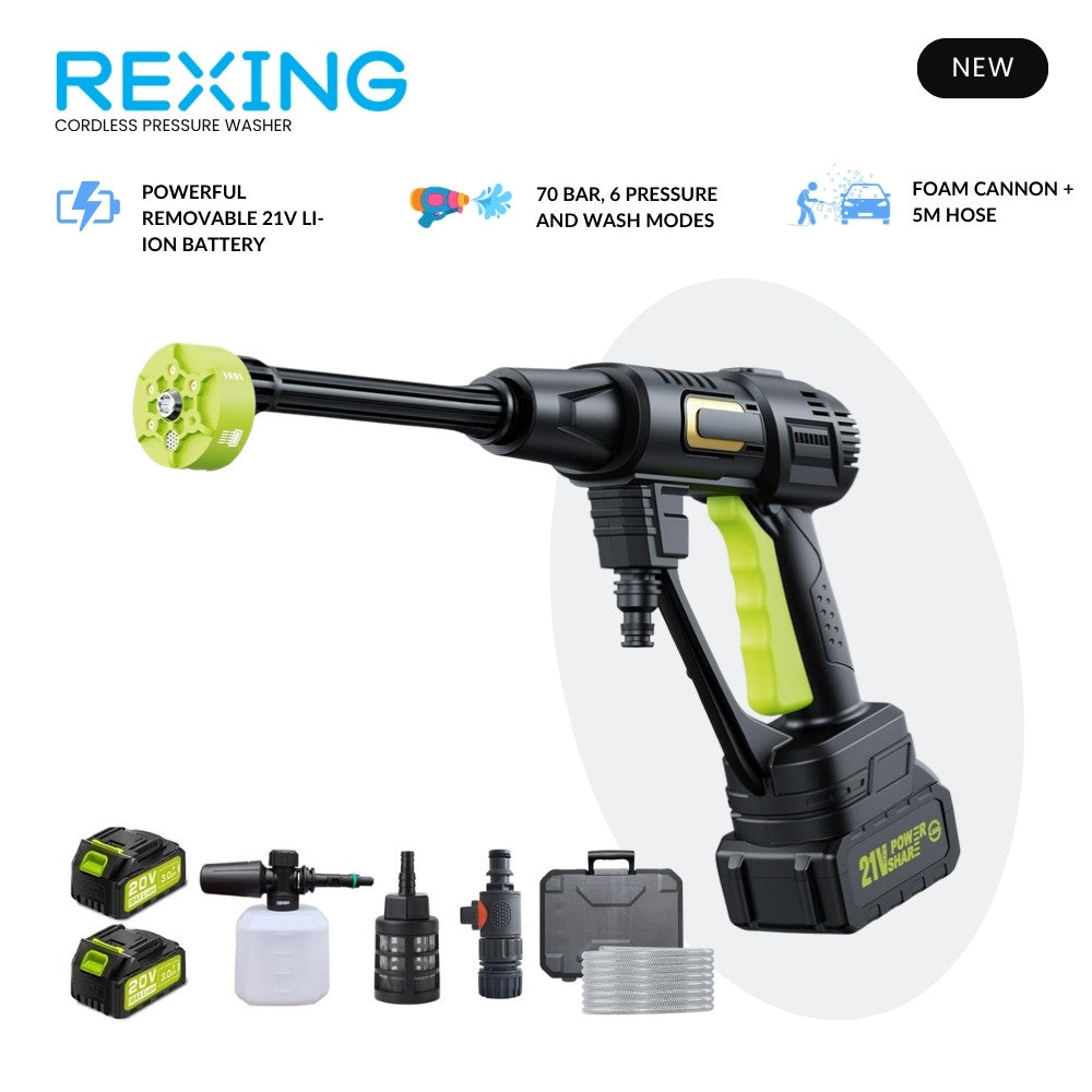 Rexing T1 cordless pressure washer