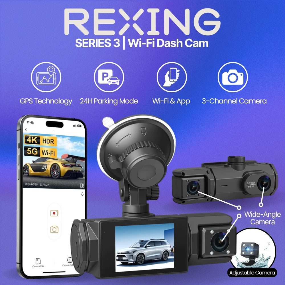 Rexing S3 dash cam