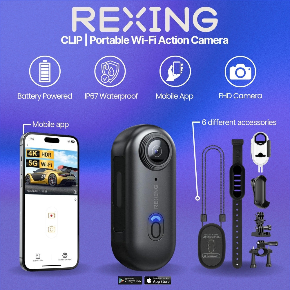 Rexing Clip action camera