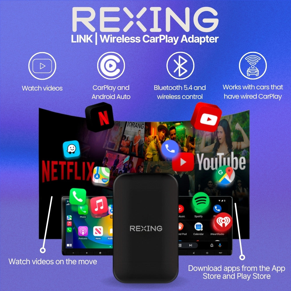 Rexing Link wireless CarPlay adapter