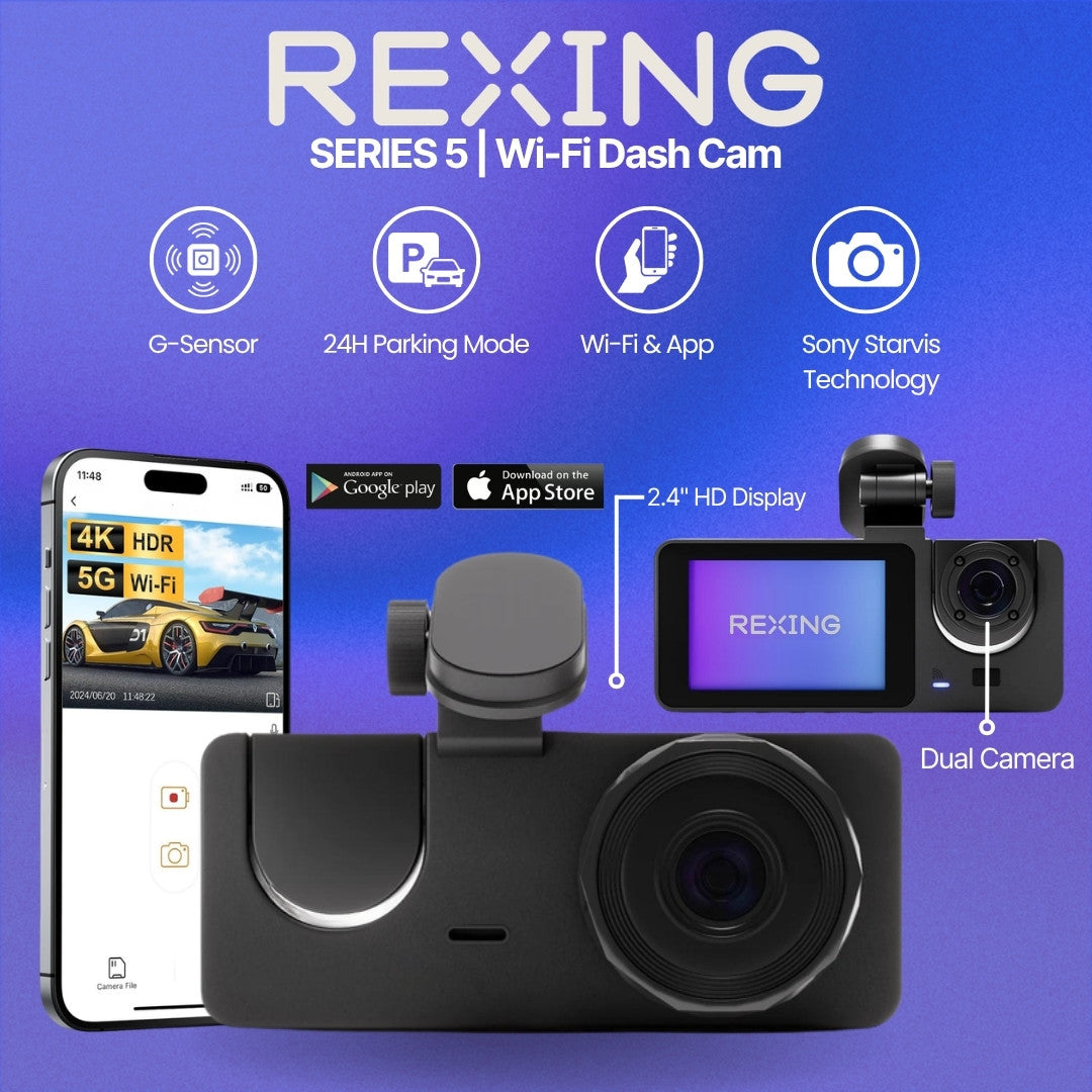 Rexing S5 dash cam