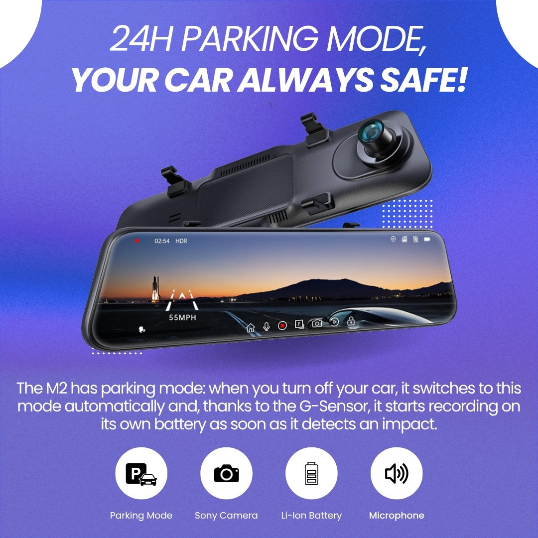 Rexing M2 - 24H parking mode