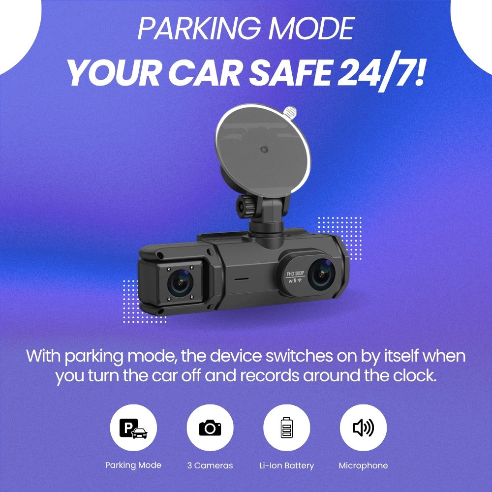 Rexing S3 parking mode