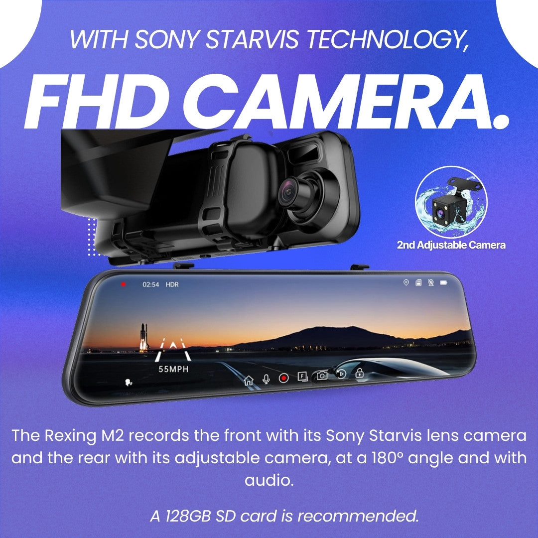 Rexing M2 - Sony Starvis FHD camera