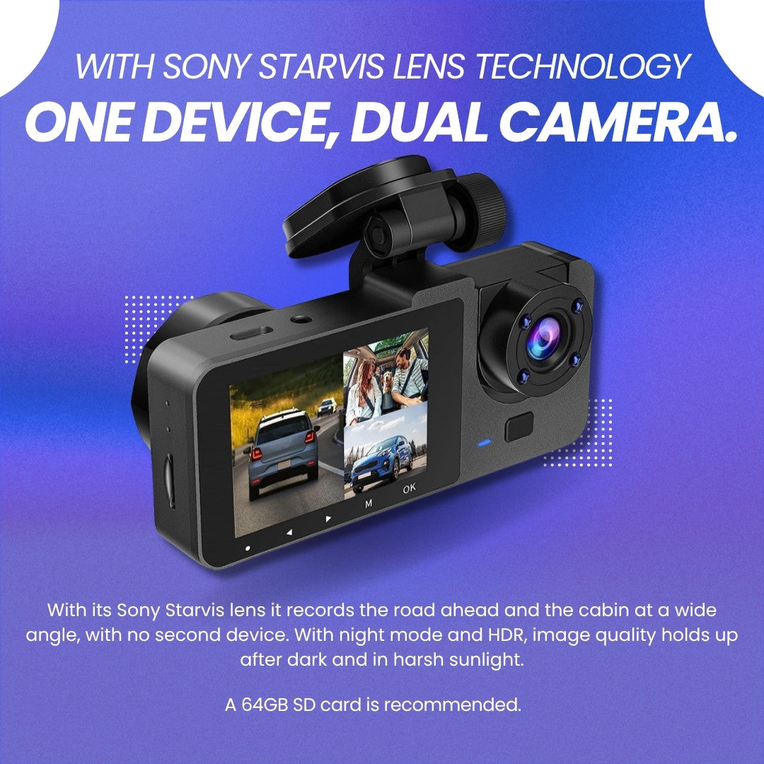 Rexing S5 dual camera